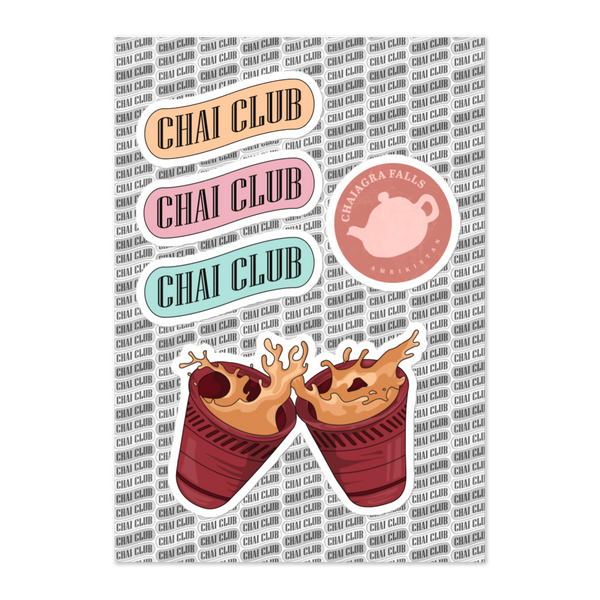 CHAI CLUB Sticker Pack