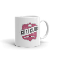 CHAI CLUB MUG (White/Pink)