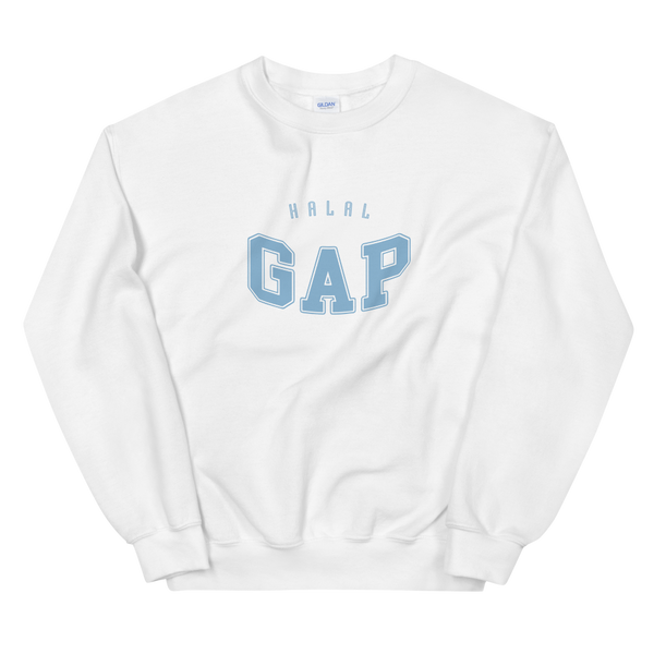 White gap sweatshirt sales