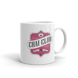 CHAI CLUB MUG (White/Pink)