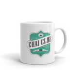 CHAI CLUB MUG (White/Mint)